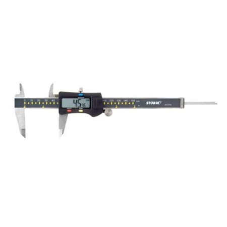 Protectionpro 0-6 in. &amp; 0 - 150 mm. Electronic Digital Caliper With Fractions PR1818592